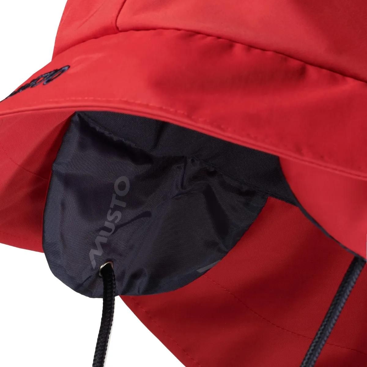 Musto Breathable Sou'Wester Hat Red