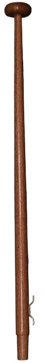 Mahogany Flag Pole 102cm 25mm
