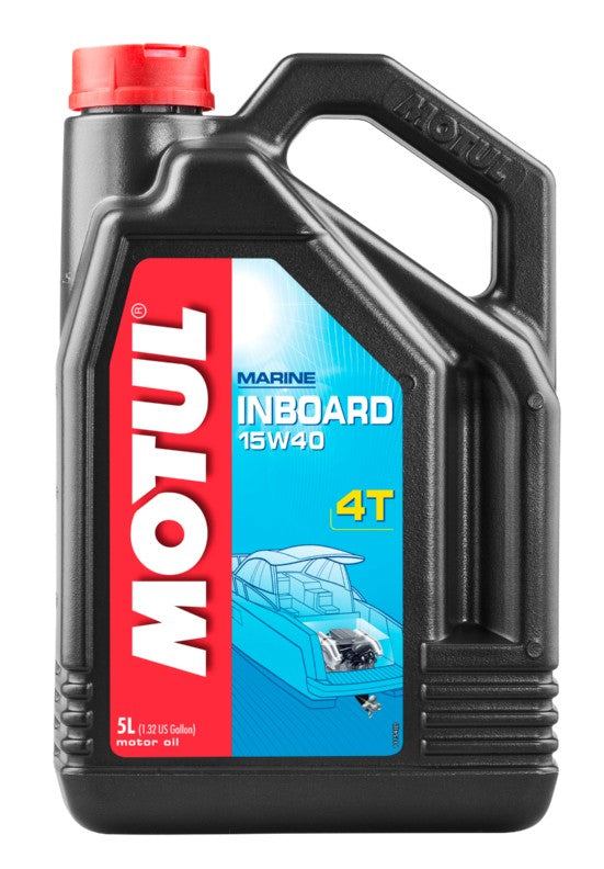 Motul Marine Inboard 4T Engine Oil 15W40 4 Stroke Oil 5L