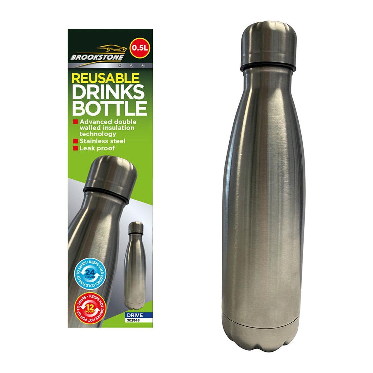 Reusable Double Walled Insulated 500ML Drink Bottle