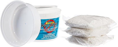 Starbrite No Damp Moisture Absorber and Dehumidifier Bucket 1KG