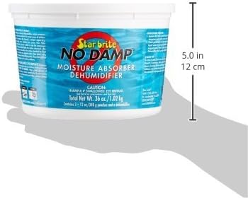 Starbrite No Damp Moisture Absorber and Dehumidifier Bucket 1KG