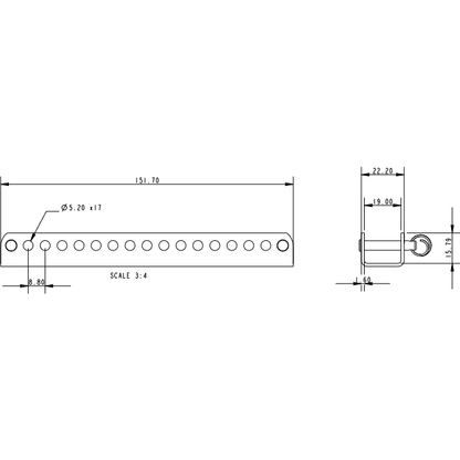 Stainless Steel Adjustable Mast Step