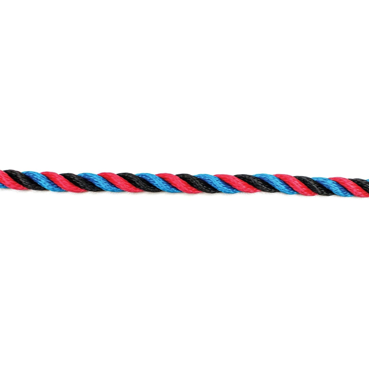 Kingfisher 3 Strand Rope Red/Black/Blue 14mm