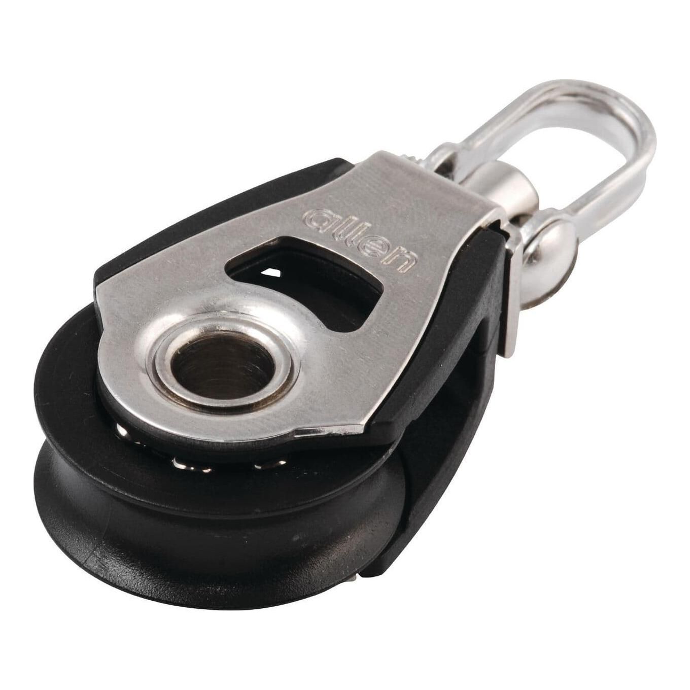 Dynamic Rope Blocks A2030 30mm Dynamic Block with Swivel Shackle for Rope Size 5mm - 10mm ...