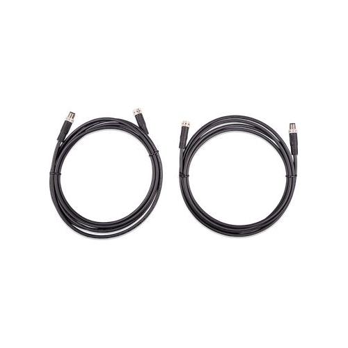 Victron M8 Circular Connector Male/Female 3 Pole Cable 5M(2pack)