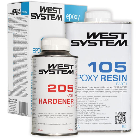 West System A Pack Epoxy Resin & Hardner