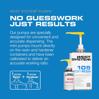 West System A Pack Epoxy Resin & Hardner