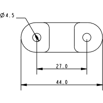 Allen PVC Open Fairlead 12mm AL-0382