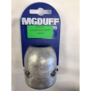 Aluminium 1" MG Duff Shaft Anode MGDA1 Salt and Brackish Water
