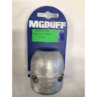 Aluminium 25mm  MG Duff Shaft Anode MGDA25mm  Salt and Brackish Water