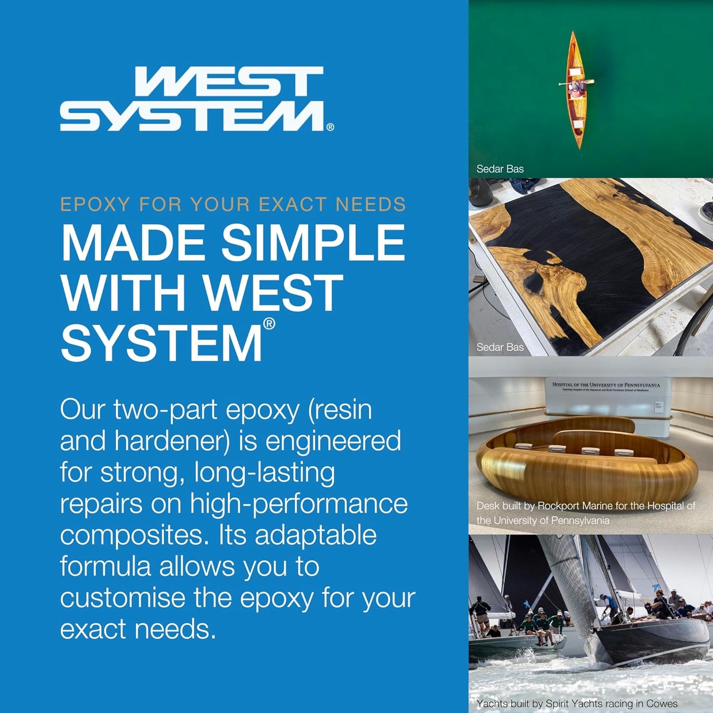 West System 105-K Glass Fibre Boat Repair Kit