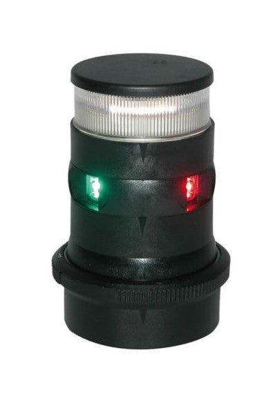 Aqua Signal S34 LED Tri White Black  Nav Light 12,24v