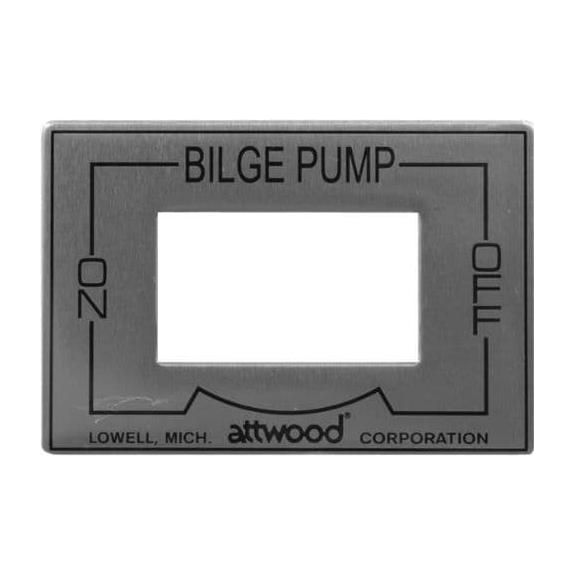 Attwood Bilge Pump 3 Way Switch Panel 10amp