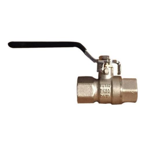Ball Valve Nickel plated brass (For Freshwater use)