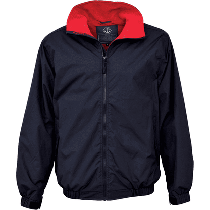 Maindeck Crew Jacket Navy with Red - Size S