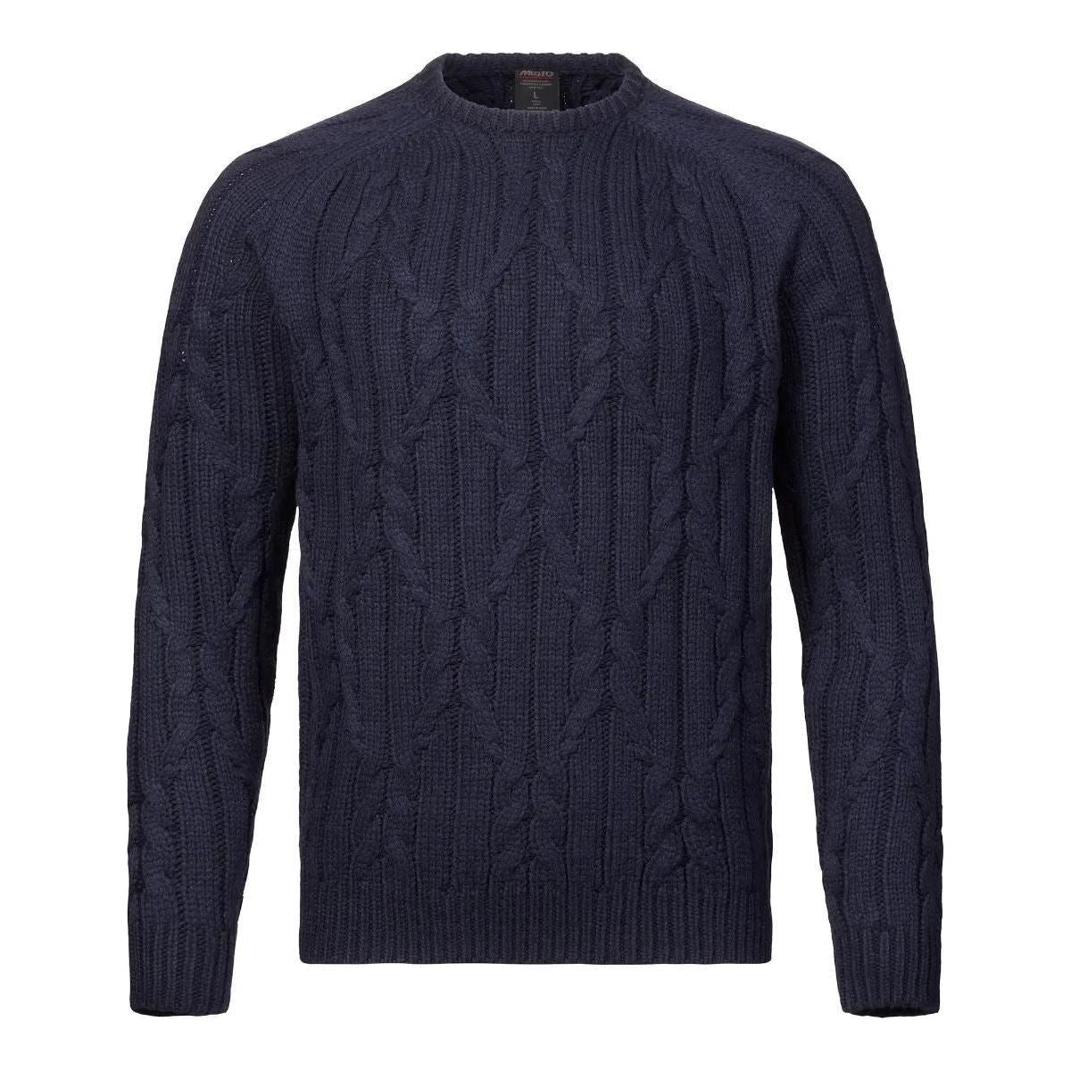 Musto Men's Marina Cable Knit Navy Medium