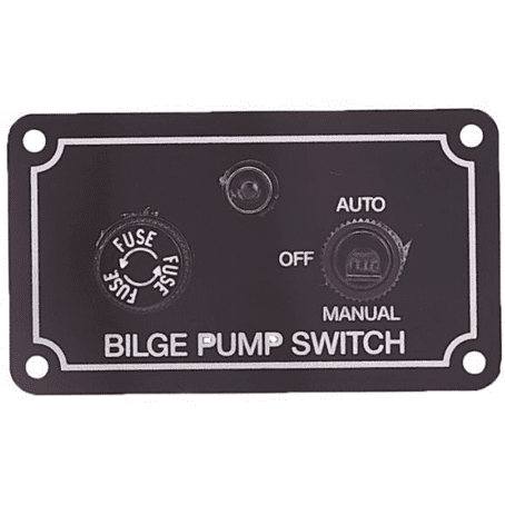 Bilge Pump 12v Switch Panel 3 Way Auto Manual Off