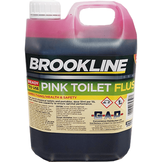 Brookline Pink Toilet Flush 2.5 Litre