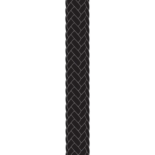 Kingfisher Braid on Braid Polyester Rope Black 14mm