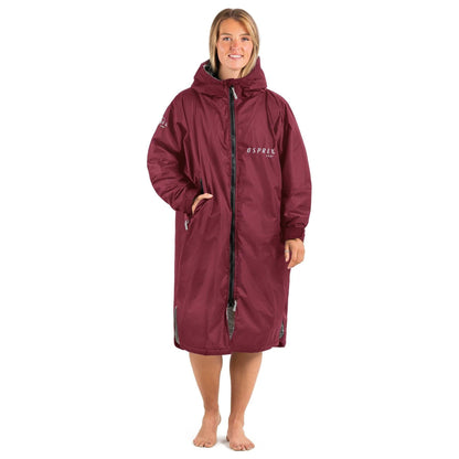 Unisex Hooded Osprey Changing Robe Waterproof & Windproof Maroon