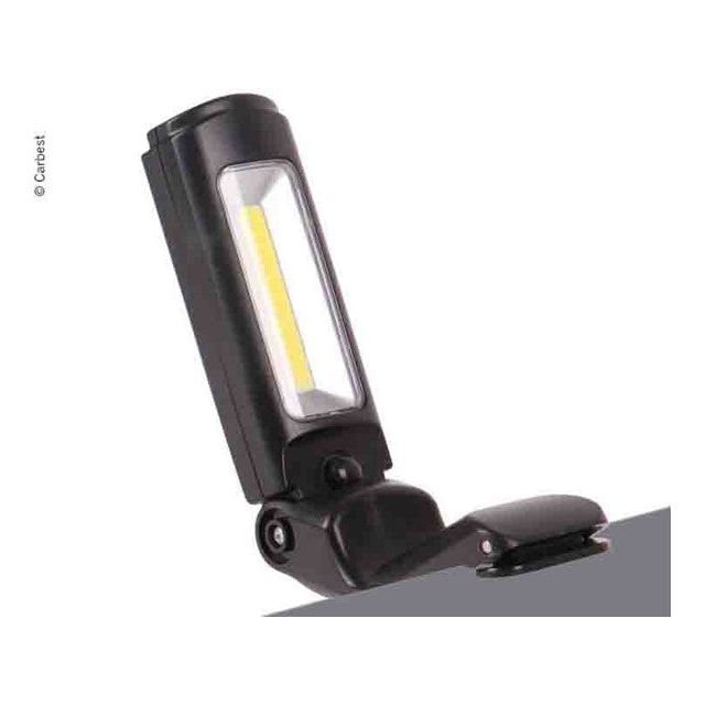 Camping Lamp with Clamp Function 3W COB 120 Lumens Torch