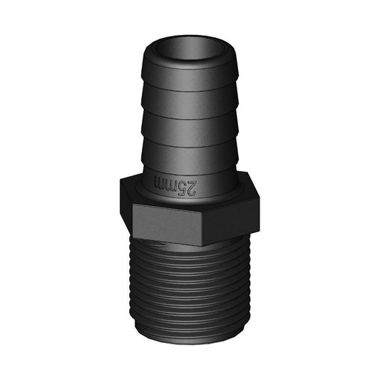 Trudesign Male Hose Connector Straight 1 1/2in