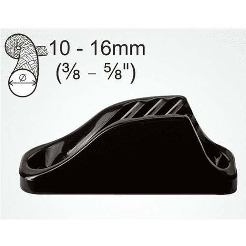 Clamcleat Open Cleat 122mm 16mm Major CL205