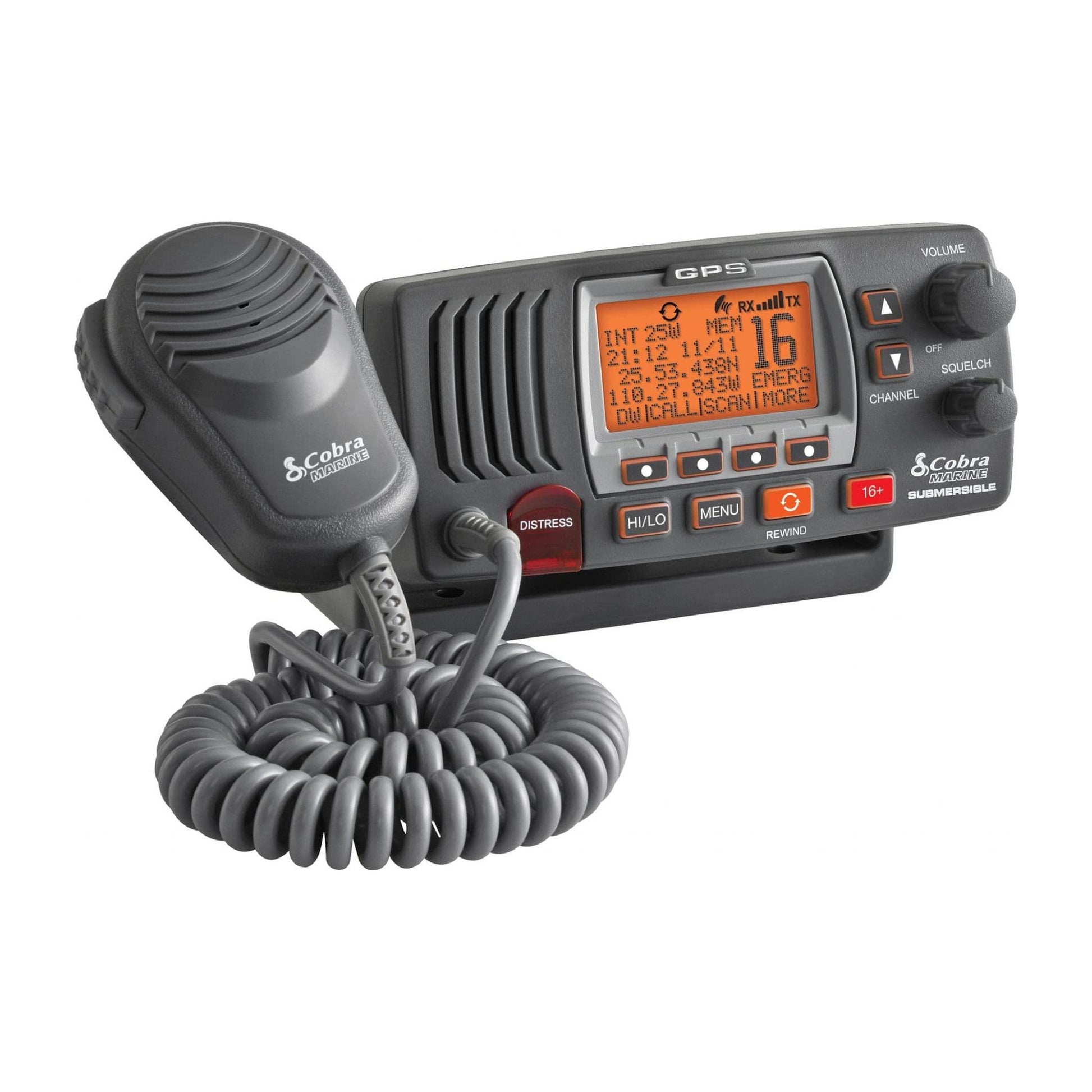 Cobra Marine VHF Fixed Radio F77B GPS E