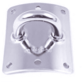 Dinghy Mast Plate (Horizontal Eye) Curved Seasure 16-01