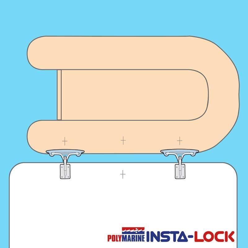 Polymarine Insta-Lock Davit Kit