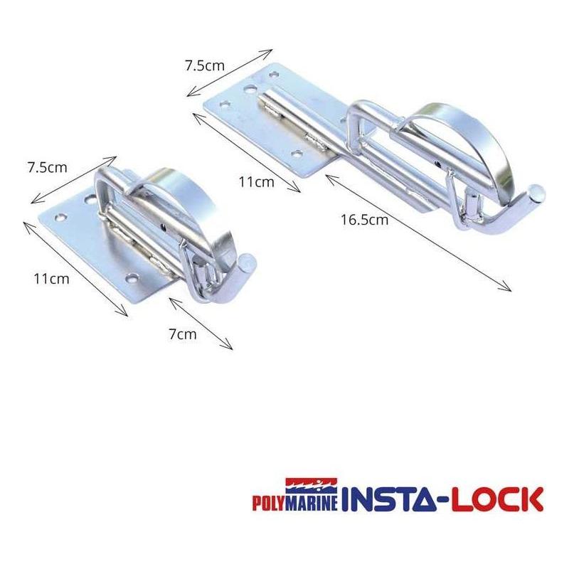 Polymarine Insta-Lock Davit Kit