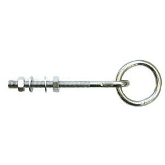 Galvanised Ring Bolt 1/4" (COMRB06)