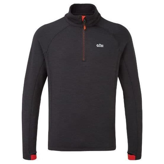 Gill OS Thermal Zip Neck Top Graphite