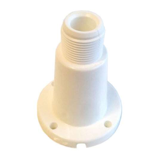 Glomex White Nylon Round VHF Antenna Mount 17765