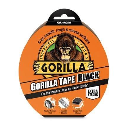 Gorilla Tape Black 11m x 48mm Extra Strong