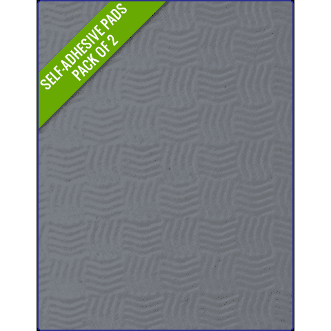 Grey Treadmaster Smooth  Self Adhesive Pads 135mm x 275mm