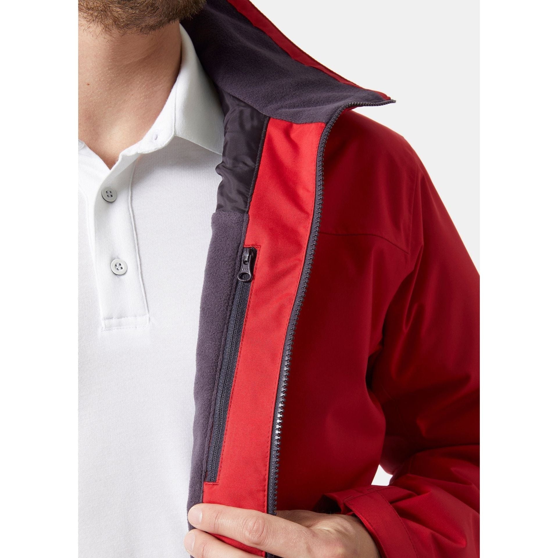 Helly Hansen Midlayer Jacket Red