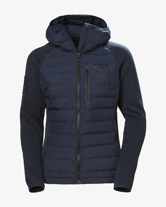 Helly Hansen Women's Arctic Ocean Hybrid Ins Hooded Jacket Navy Blue