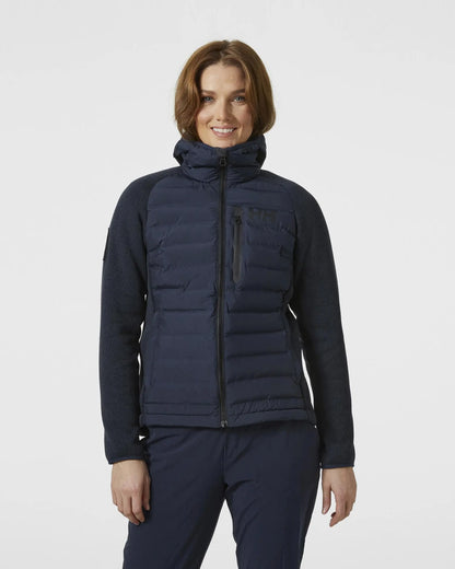 Helly Hansen Women's Arctic Ocean Hybrid Ins Hooded Jacket Navy Blue