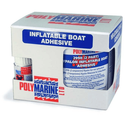 Hypalon Inflatable Boat Glue (2990) 2 Part Adhesive - 250ml Tin & 10ml cure