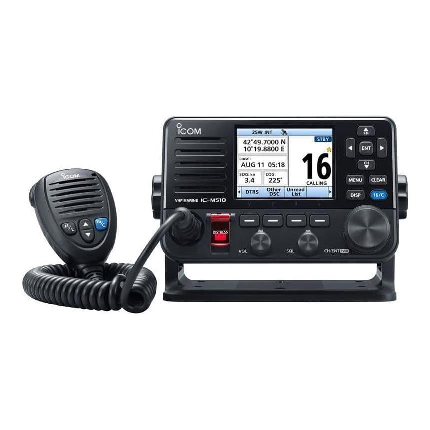 Icom M510E Fixed DSC VHF Lan Transceiver Radio