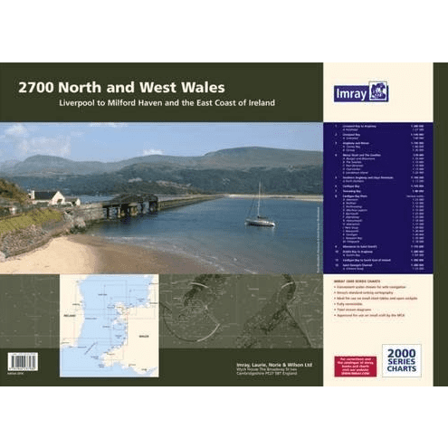 Imray Chart 2700 North and West Wales