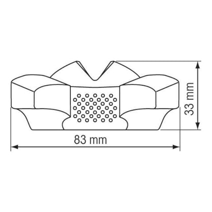 Iris 50 Handbearing Compass Plastimo Yellow B GRADE