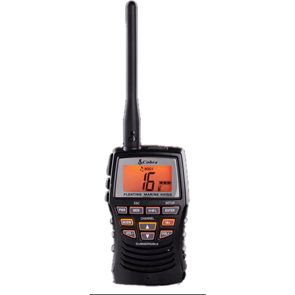 Cobra Marine Floating Handheld VHF Radio HH150 3 Watt