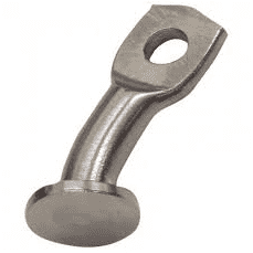 Laser Stainless Steel Kicker Pin  Curved