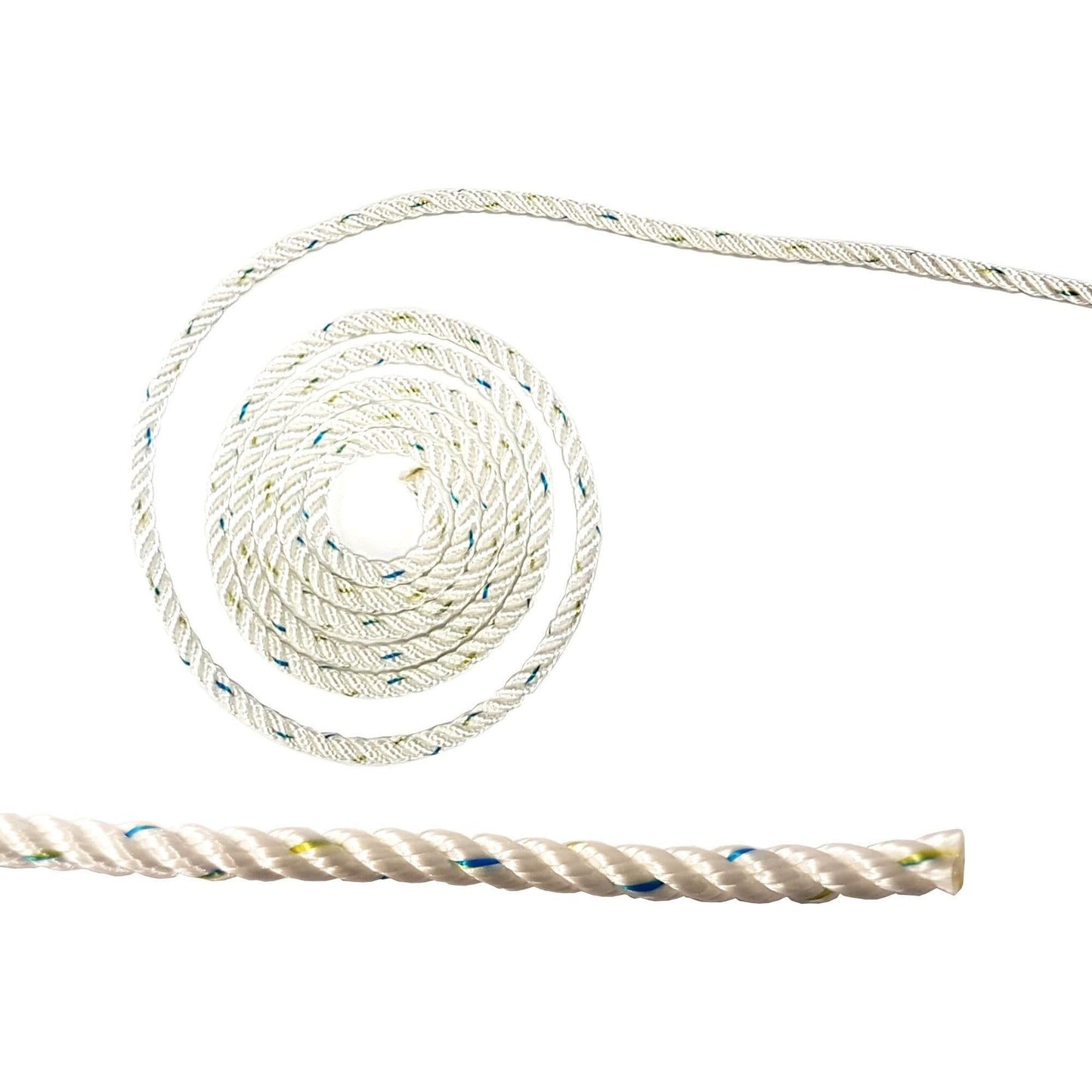 Liros 3 Strand Pre-Stretched Polyester Rope  Easy Splice