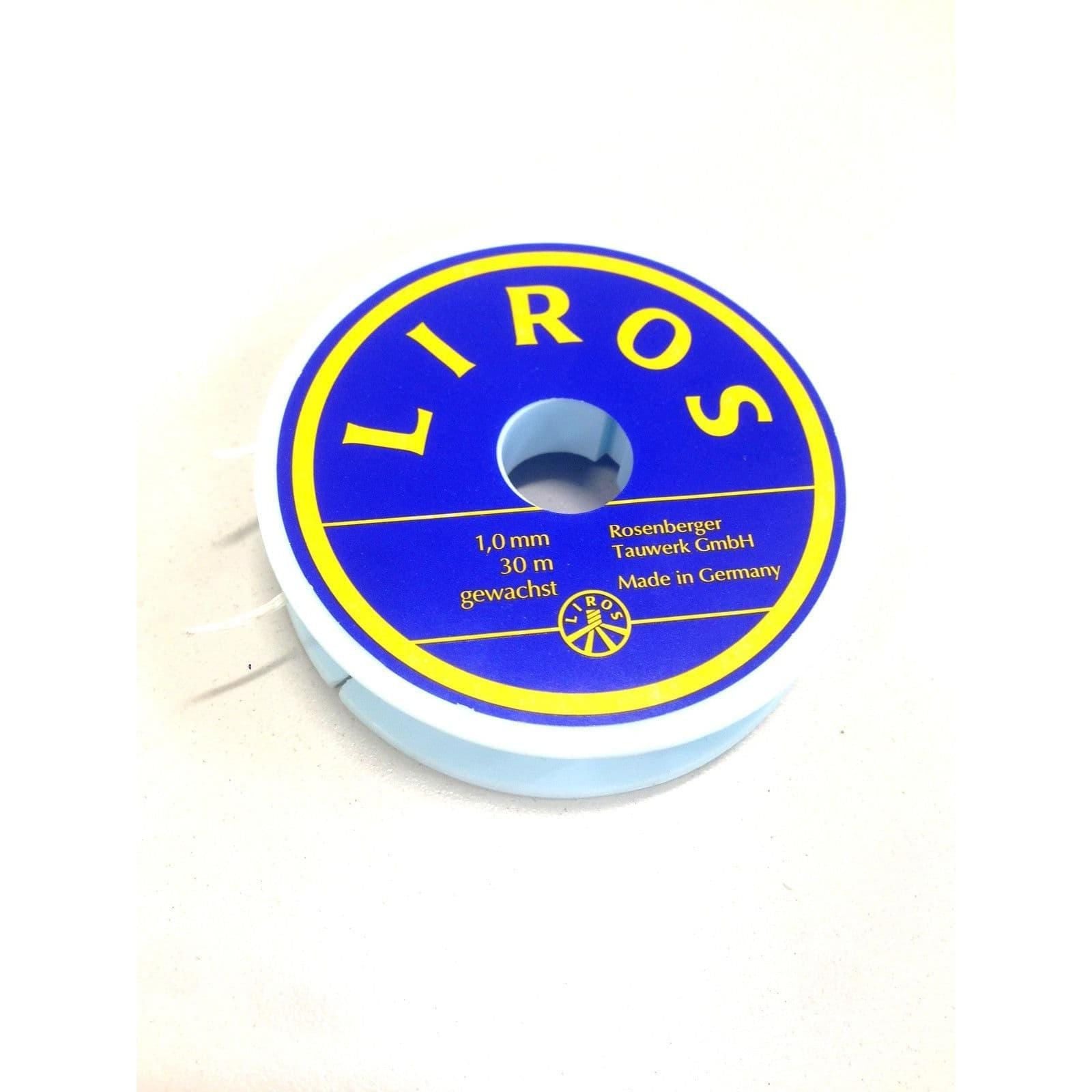 Liros Waxed Whipping Twine - 1.0mm - White