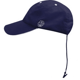 Maindeck Sailing Cap Navy Quickdrying with Retainer Clip