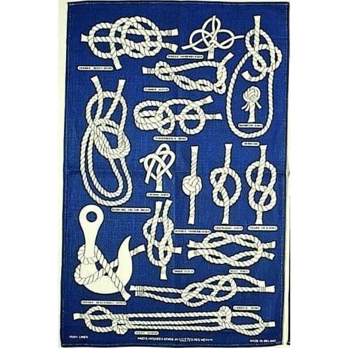 Marine Nauticalia T Towel Knots